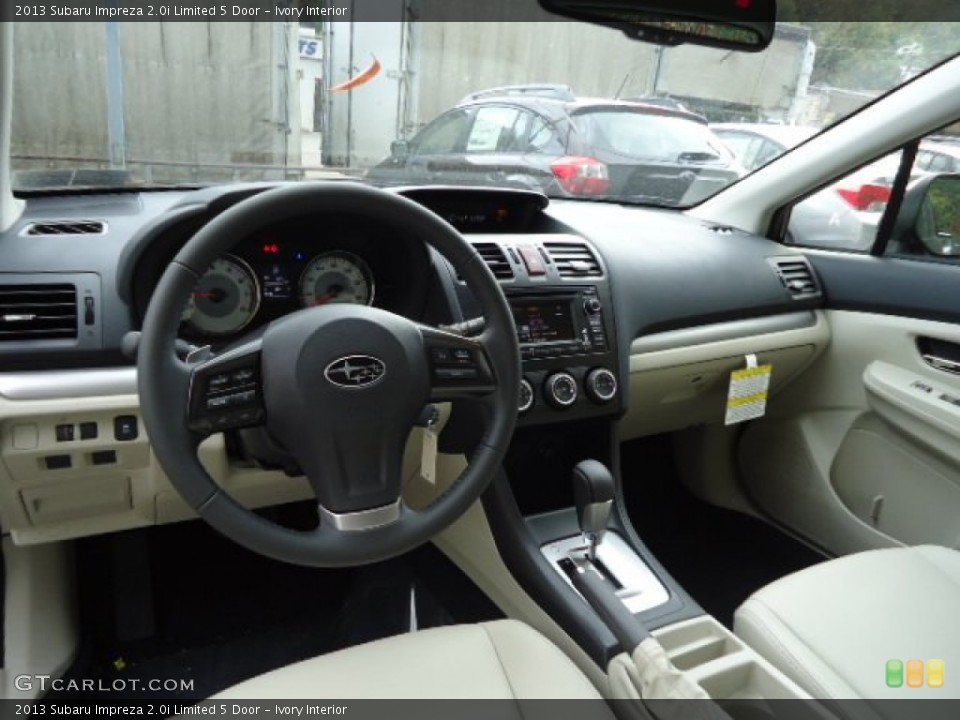 Ivory Interior Prime Interior for the 2013 Subaru Impreza 2.0i Limited 5 Door #72223442
