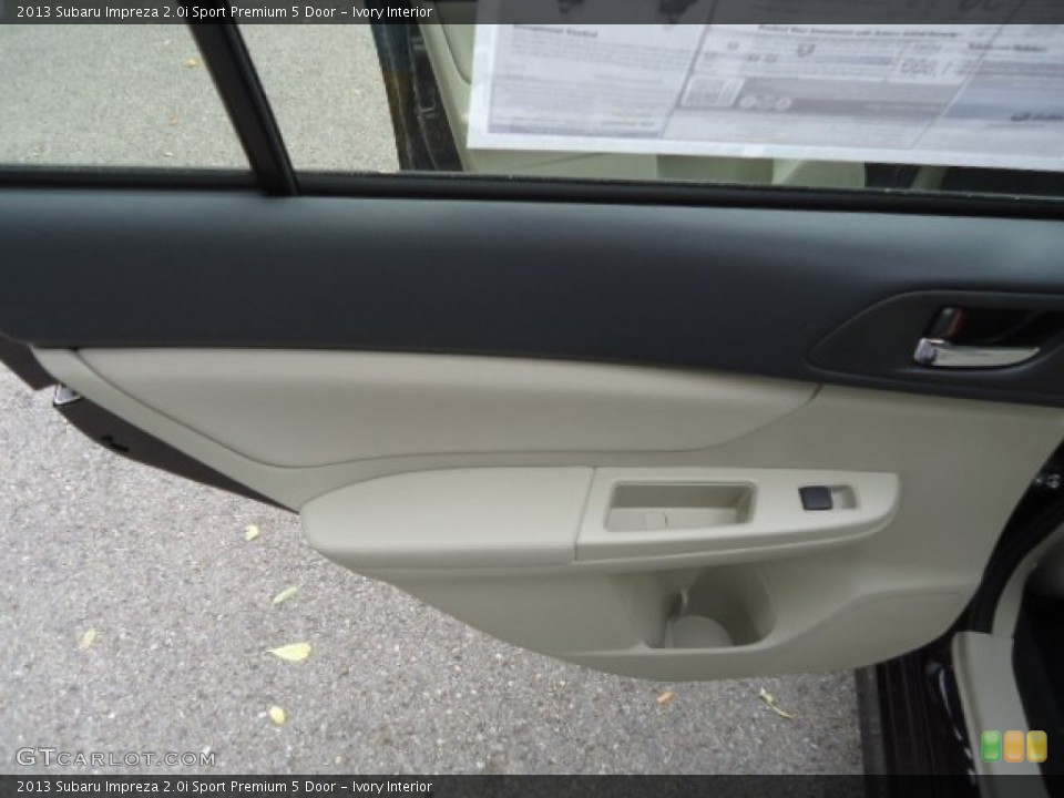 Ivory Interior Door Panel for the 2013 Subaru Impreza 2.0i Sport Premium 5 Door #72223961