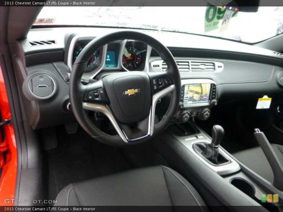 Black Interior Dashboard for the 2013 Chevrolet Camaro LT/RS Coupe #72223969