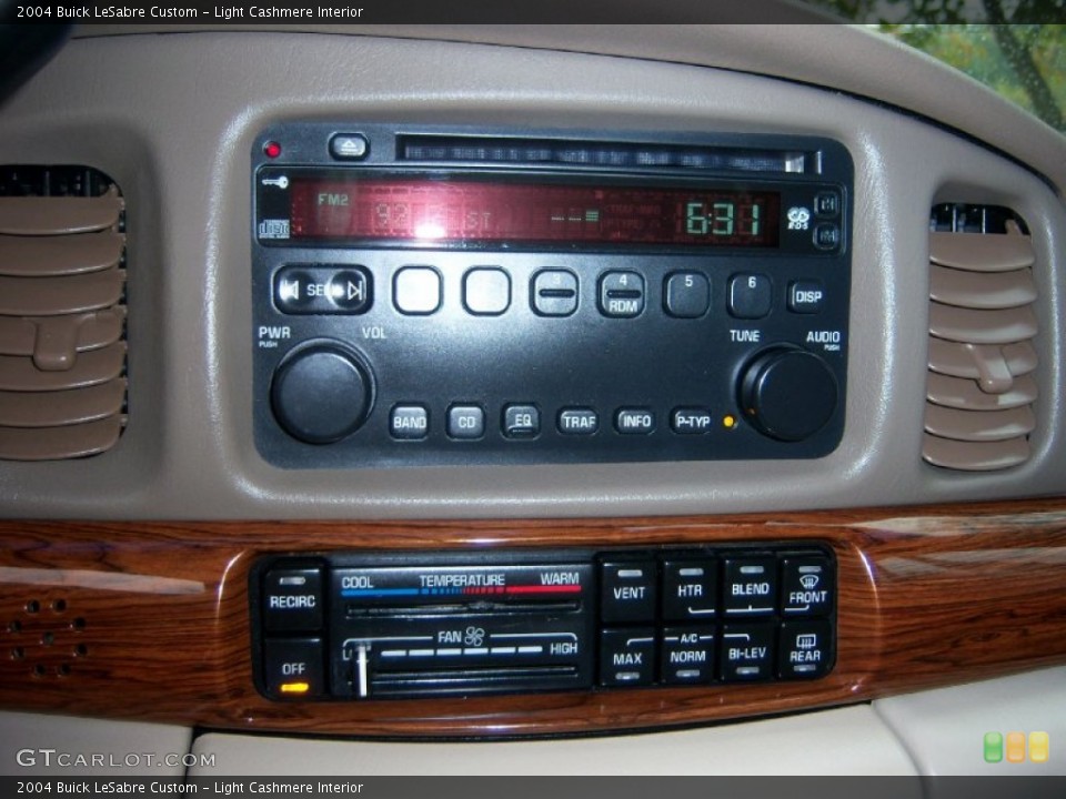 Light Cashmere Interior Audio System for the 2004 Buick LeSabre Custom #72224261
