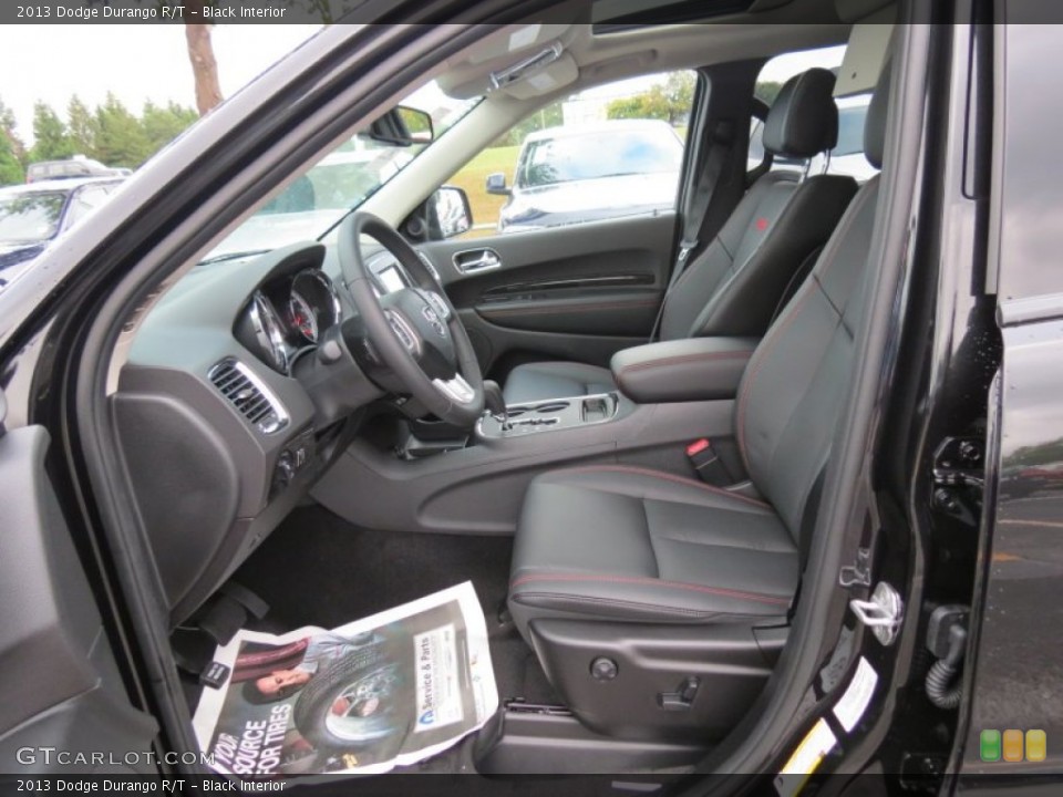 Black Interior Front Seat for the 2013 Dodge Durango R/T #72225112