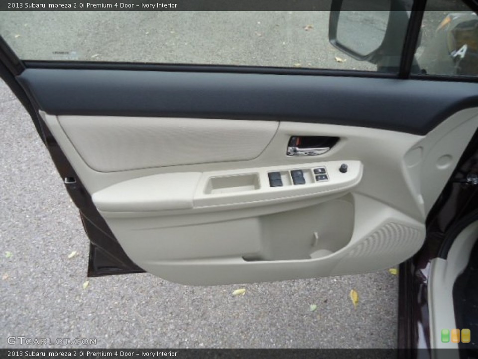 Ivory Interior Door Panel for the 2013 Subaru Impreza 2.0i Premium 4 Door #72225813