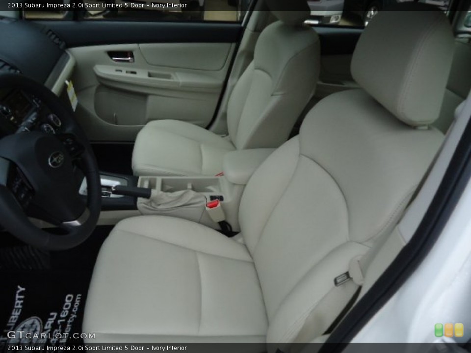 Ivory Interior Photo for the 2013 Subaru Impreza 2.0i Sport Limited 5 Door #72226166