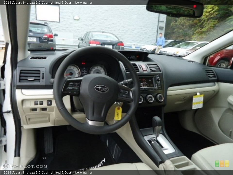Ivory Interior Prime Interior for the 2013 Subaru Impreza 2.0i Sport Limited 5 Door #72226217
