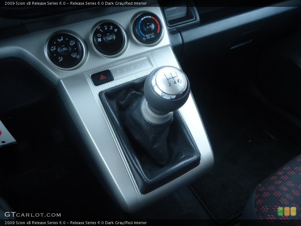 Release Series 6.0 Dark Gray/Red Interior Transmission for the 2009 Scion xB Release Series 6.0 #72226218