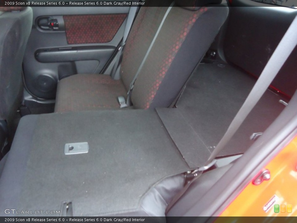 Release Series 6.0 Dark Gray/Red Interior Rear Seat for the 2009 Scion xB Release Series 6.0 #72226290