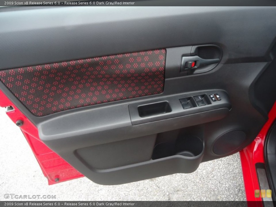 Release Series 6.0 Dark Gray/Red Interior Door Panel for the 2009 Scion xB Release Series 6.0 #72226310