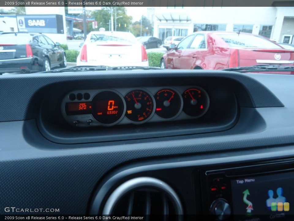 Release Series 6.0 Dark Gray/Red Interior Gauges for the 2009 Scion xB Release Series 6.0 #72226382