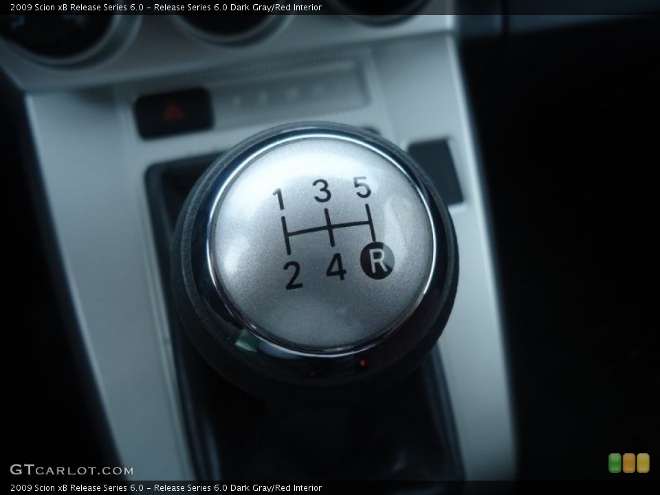 Release Series 6.0 Dark Gray/Red Interior Transmission for the 2009 Scion xB Release Series 6.0 #72226487