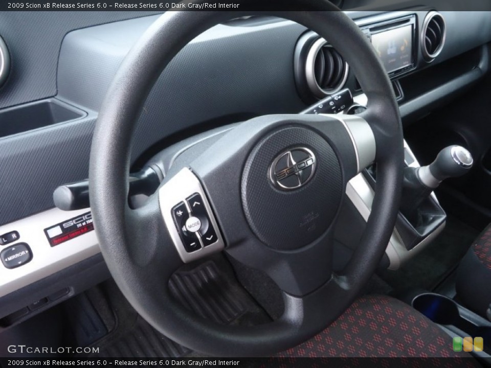 Release Series 6.0 Dark Gray/Red Interior Steering Wheel for the 2009 Scion xB Release Series 6.0 #72227303