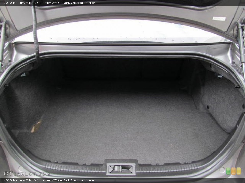 Dark Charcoal Interior Trunk for the 2010 Mercury Milan V6 Premier AWD #72228032