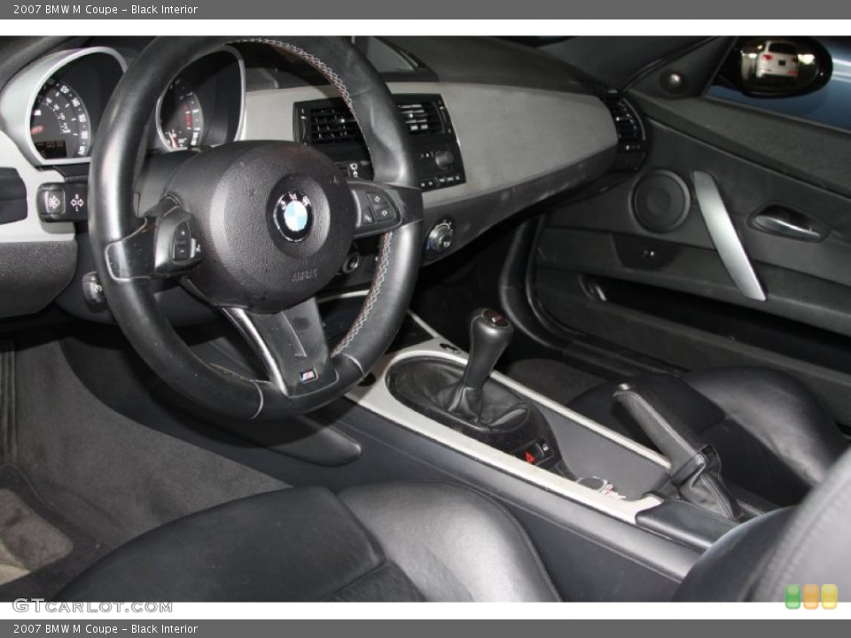 Black Interior Prime Interior for the 2007 BMW M Coupe #72228557