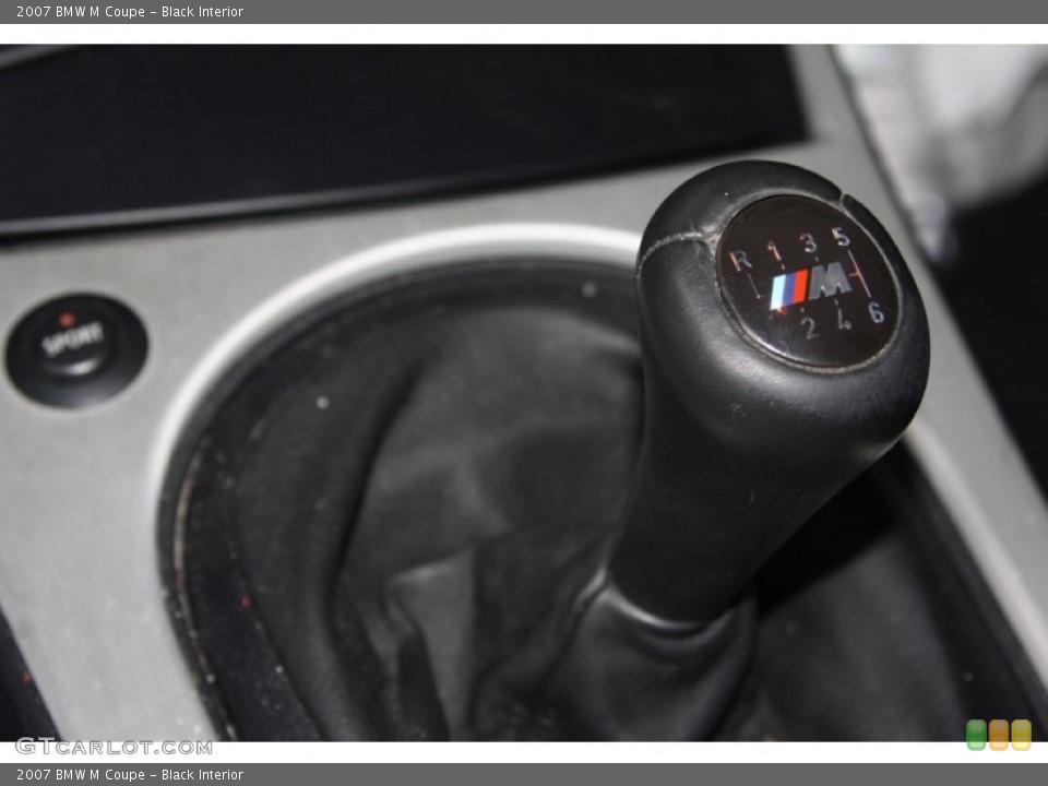 Black Interior Transmission for the 2007 BMW M Coupe #72228632