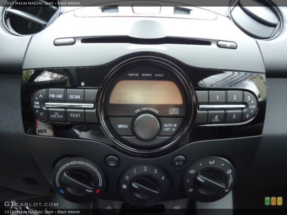 Black Interior Audio System for the 2013 Mazda MAZDA2 Sport #72229283
