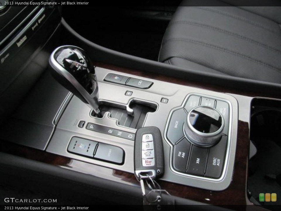 Jet Black Interior Transmission for the 2013 Hyundai Equus Signature #72229442