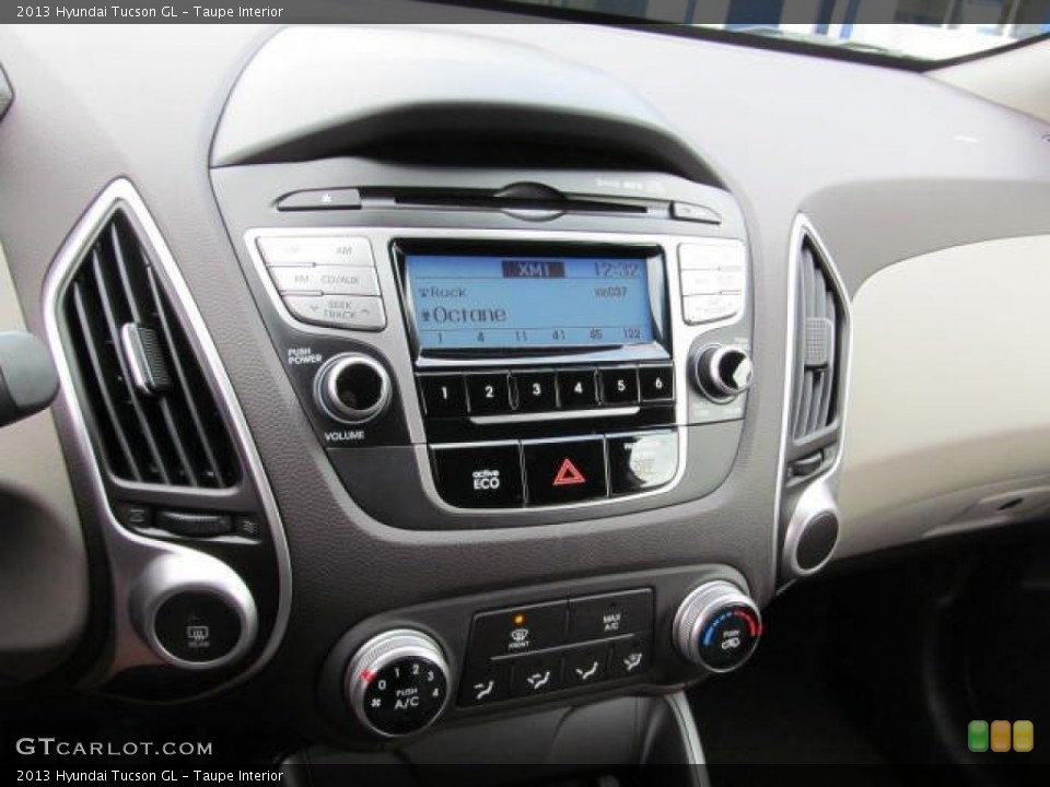 Taupe Interior Controls for the 2013 Hyundai Tucson GL #72230248
