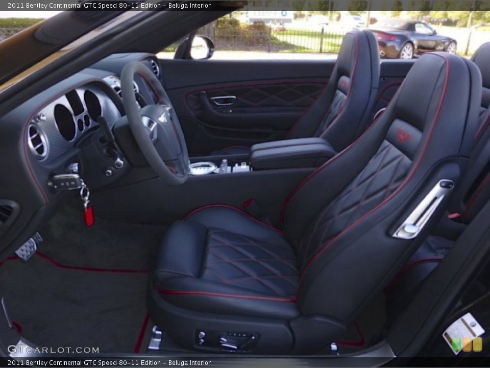 Beluga Interior Front Seat for the 2011 Bentley Continental GTC Speed 80-11 Edition #72232400
