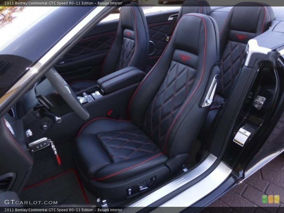 Beluga Interior Front Seat for the 2011 Bentley Continental GTC Speed 80-11 Edition #72232427