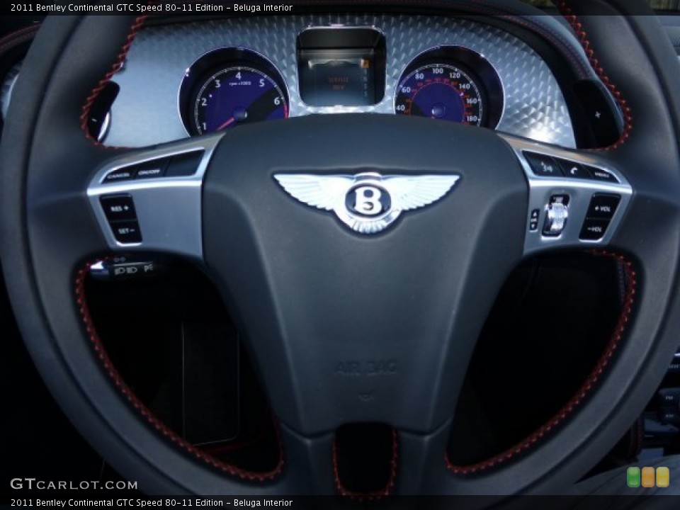 Beluga Interior Steering Wheel for the 2011 Bentley Continental GTC Speed 80-11 Edition #72232526