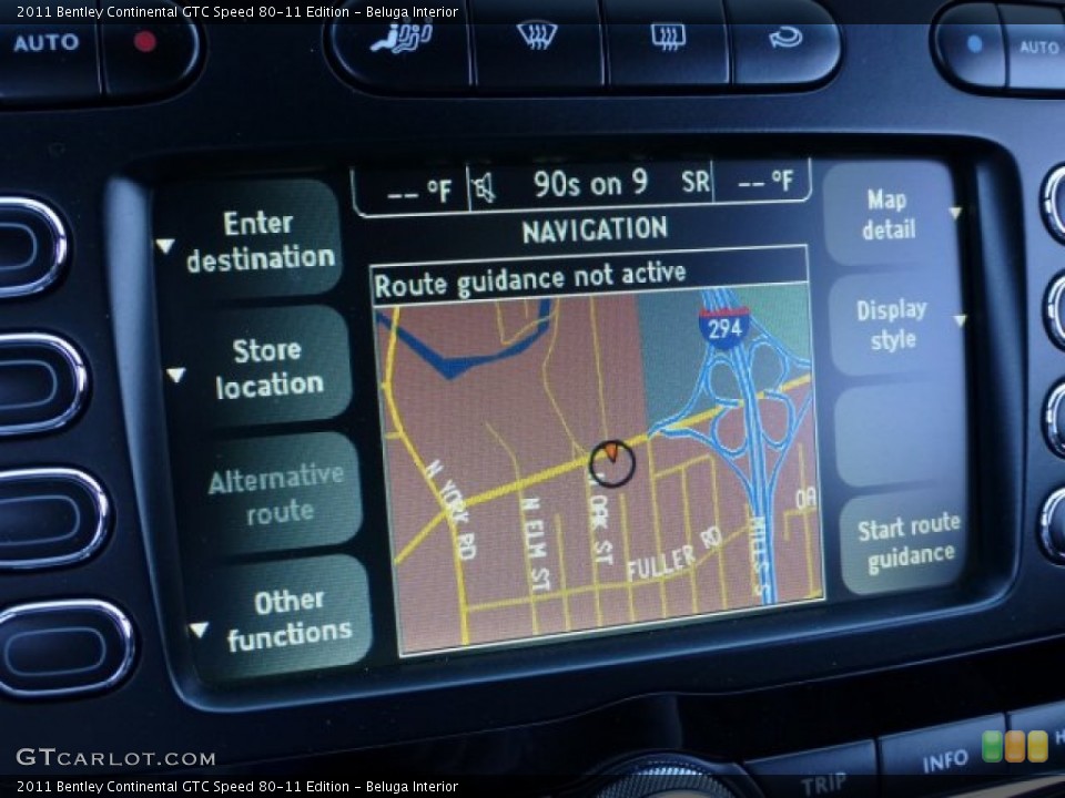 Beluga Interior Navigation for the 2011 Bentley Continental GTC Speed 80-11 Edition #72232646