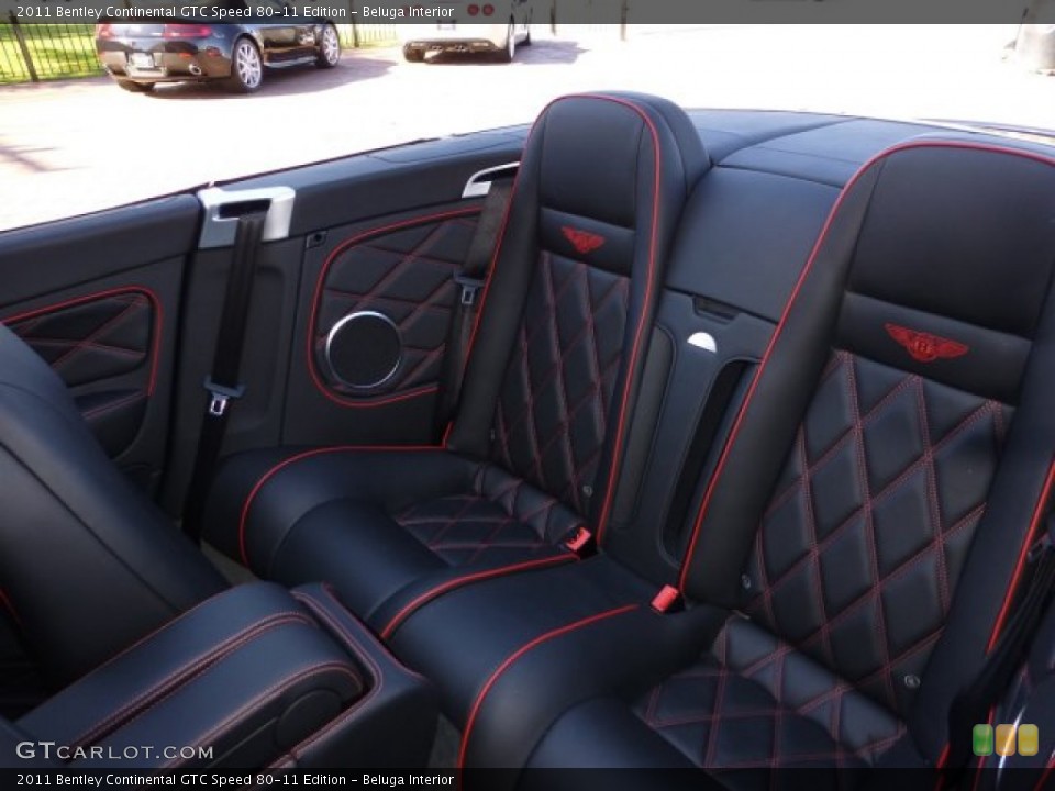 Beluga Interior Rear Seat for the 2011 Bentley Continental GTC Speed 80-11 Edition #72232736
