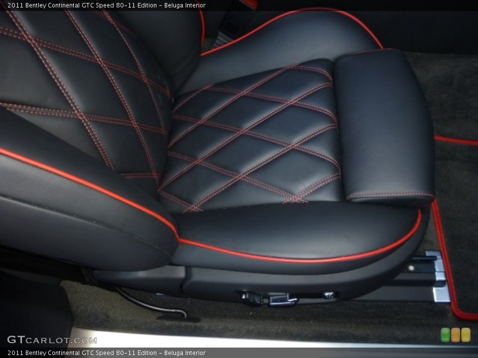 Beluga Interior Front Seat for the 2011 Bentley Continental GTC Speed 80-11 Edition #72232829
