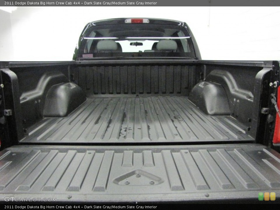 Dark Slate Gray/Medium Slate Gray Interior Trunk for the 2011 Dodge Dakota Big Horn Crew Cab 4x4 #72232889