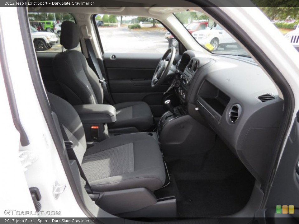 Dark Slate Gray Interior Photo for the 2013 Jeep Patriot Sport #72233039