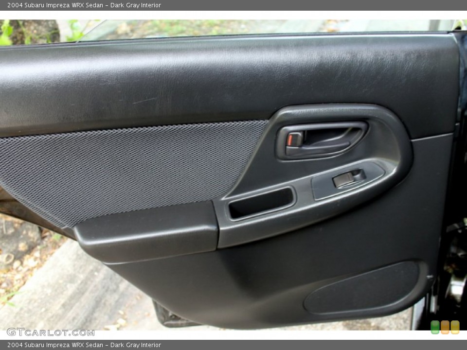 Dark Gray Interior Door Panel for the 2004 Subaru Impreza WRX Sedan #72233342