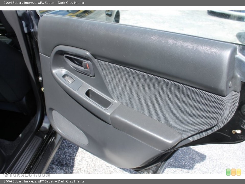 Dark Gray Interior Door Panel for the 2004 Subaru Impreza WRX Sedan #72233372