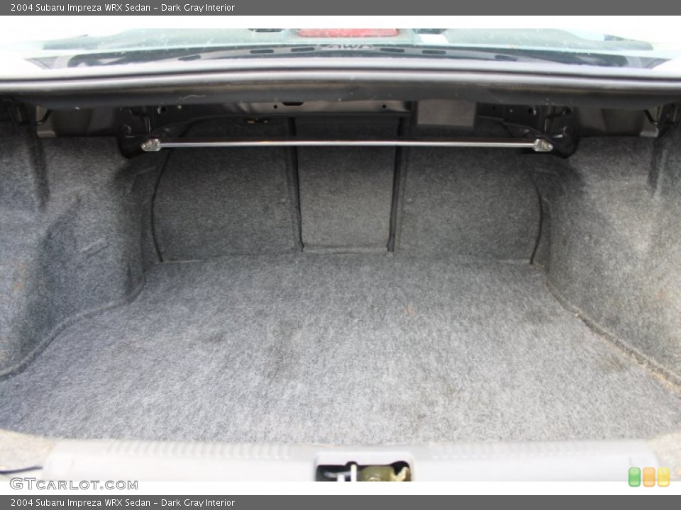Dark Gray Interior Trunk for the 2004 Subaru Impreza WRX Sedan #72233716