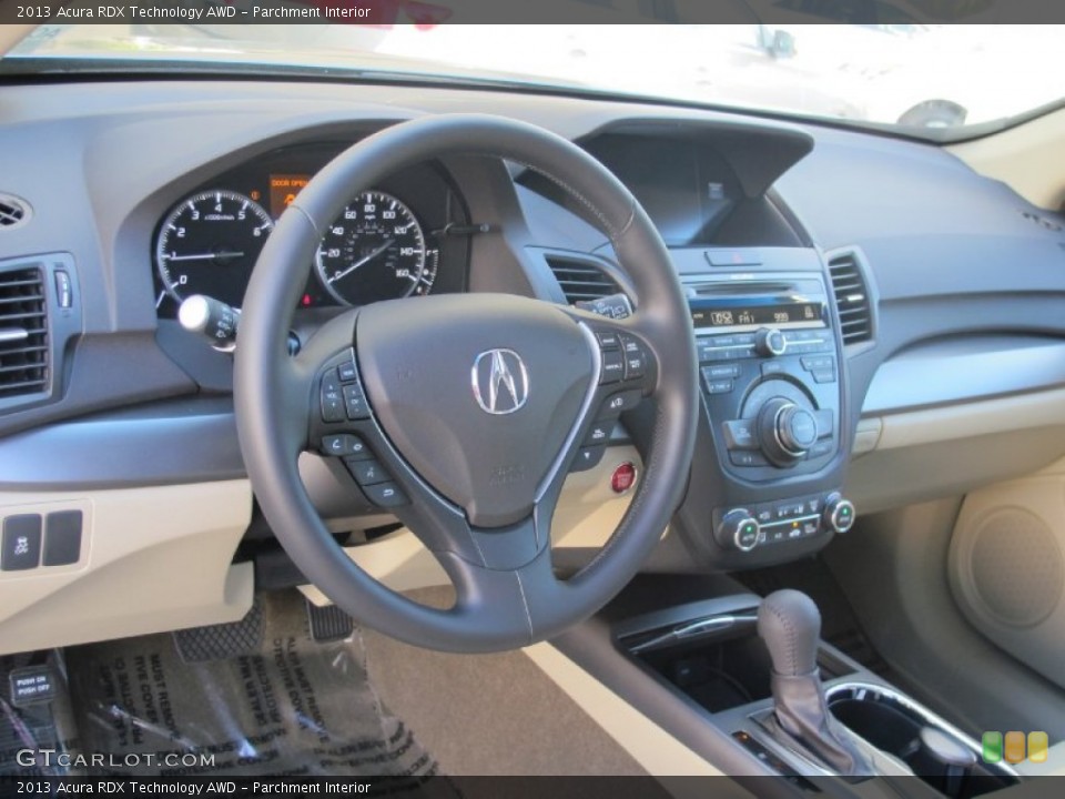 Parchment Interior Dashboard for the 2013 Acura RDX Technology AWD #72233773