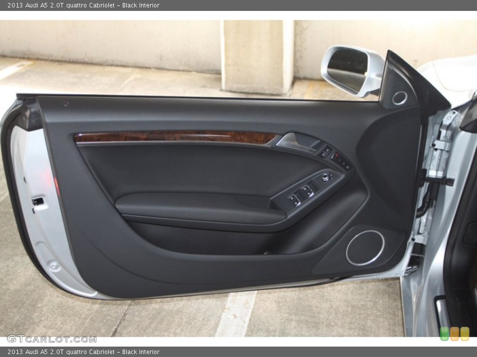 Black Interior Door Panel for the 2013 Audi A5 2.0T quattro Cabriolet #72234104