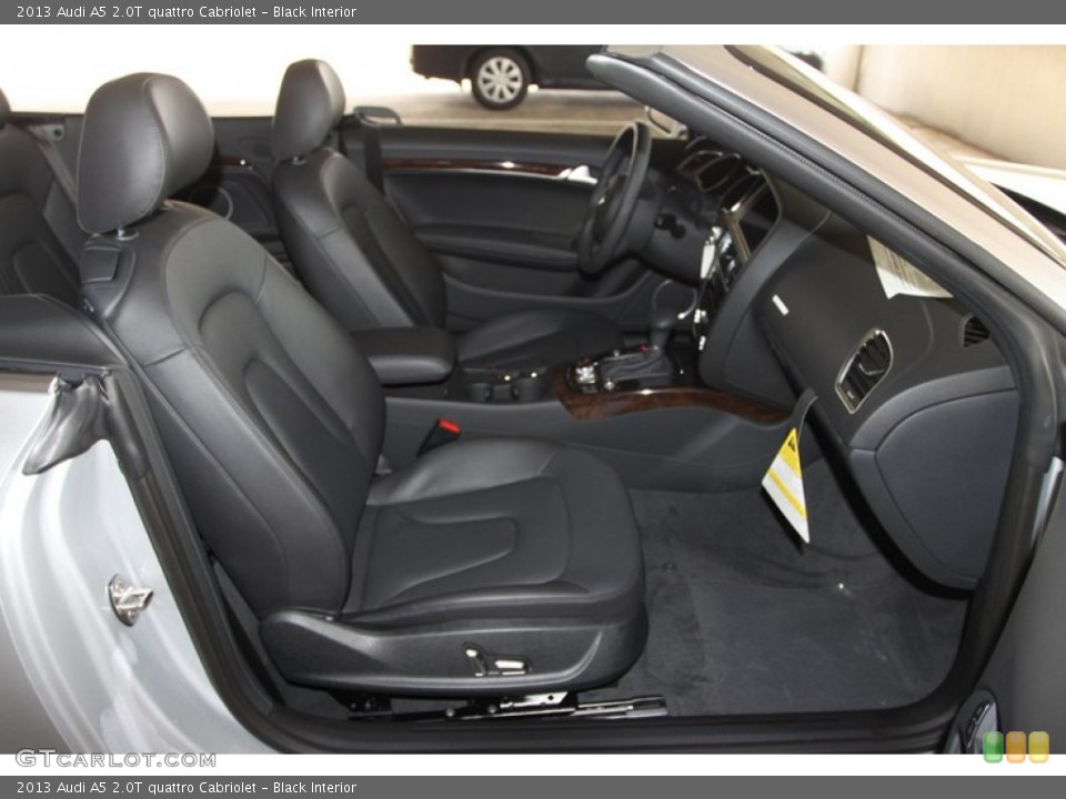 Black Interior Photo for the 2013 Audi A5 2.0T quattro Cabriolet #72234389