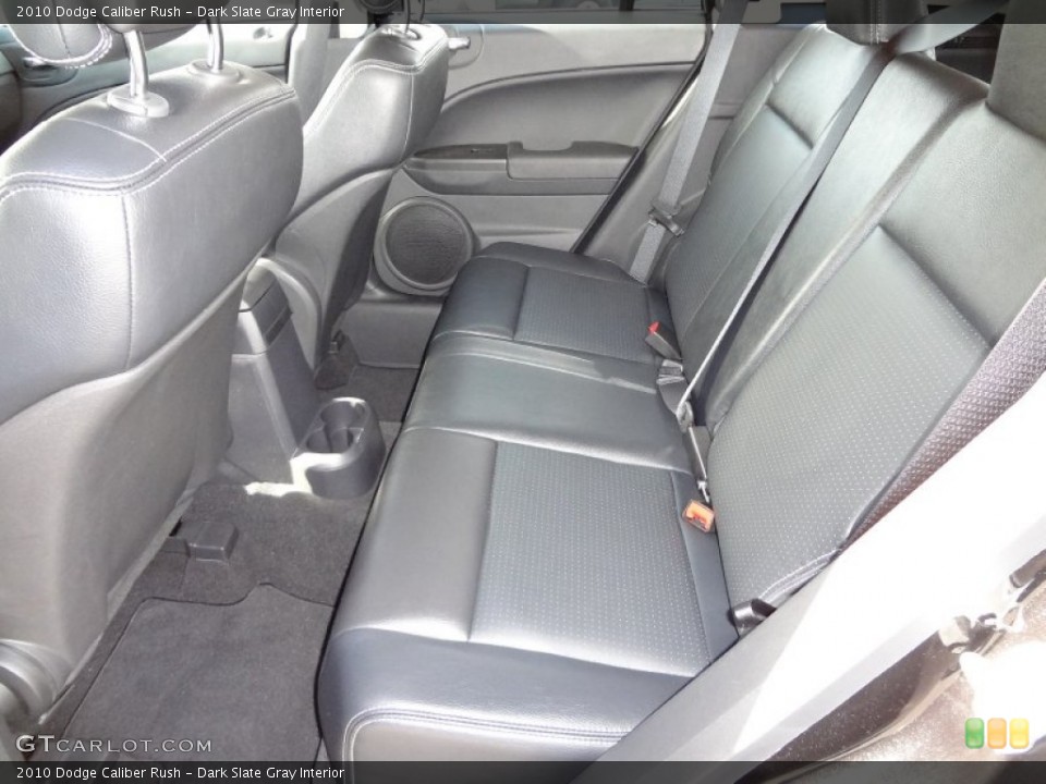 Dark Slate Gray Interior Rear Seat for the 2010 Dodge Caliber Rush #72235061