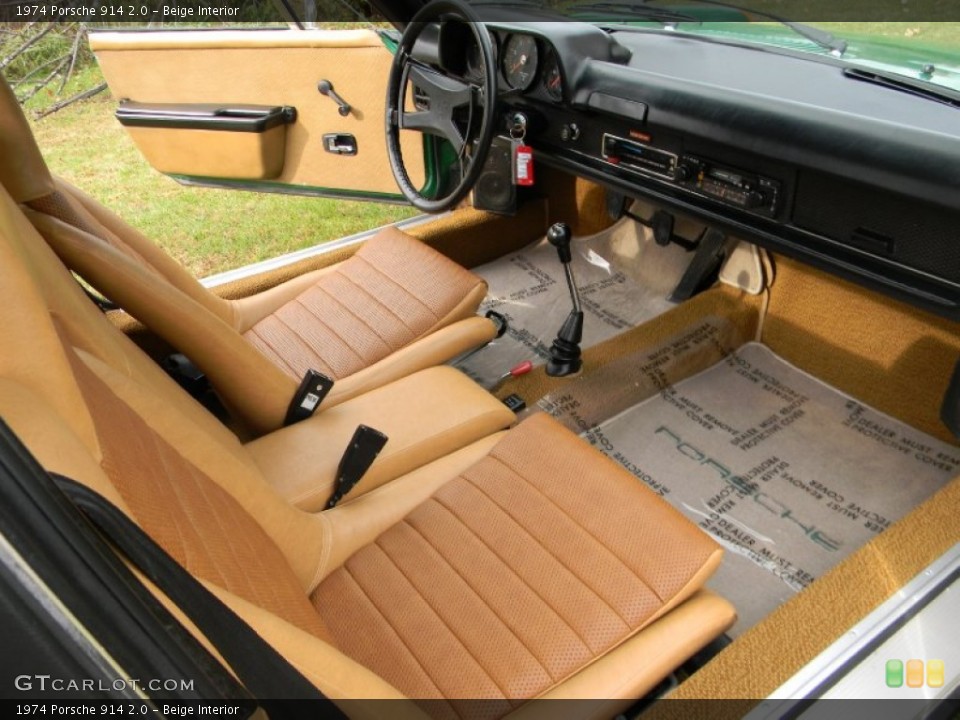 Beige Interior Photo for the 1974 Porsche 914 2.0 #72235138