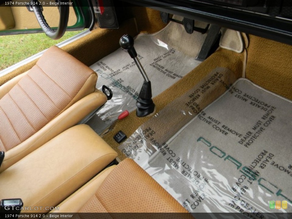 Beige Interior Transmission for the 1974 Porsche 914 2.0 #72235205