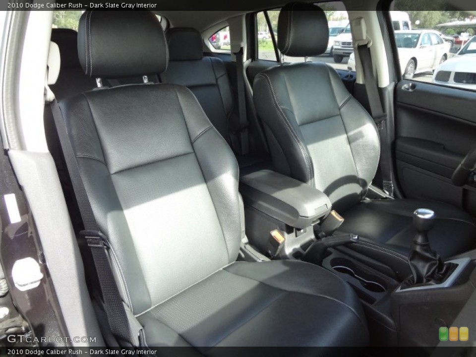 Dark Slate Gray Interior Front Seat for the 2010 Dodge Caliber Rush #72235210