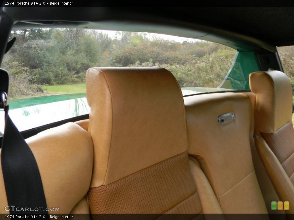 Beige Interior Photo for the 1974 Porsche 914 2.0 #72235223