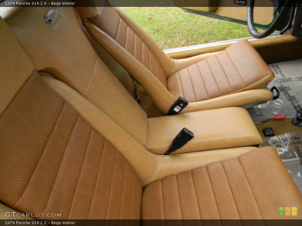 Beige Interior Photo for the 1974 Porsche 914 2.0 #72235250