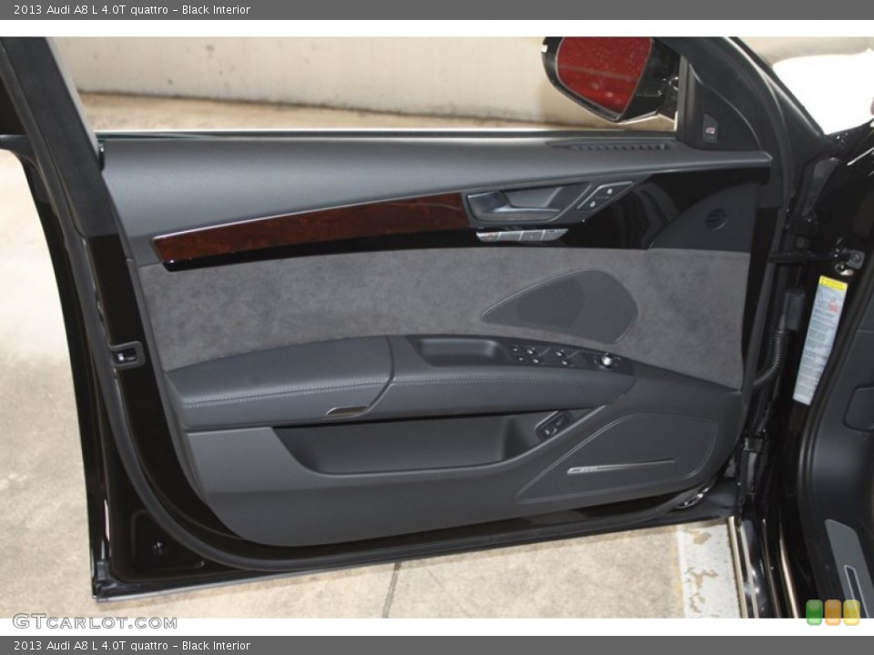 Black Interior Door Panel for the 2013 Audi A8 L 4.0T quattro #72236351