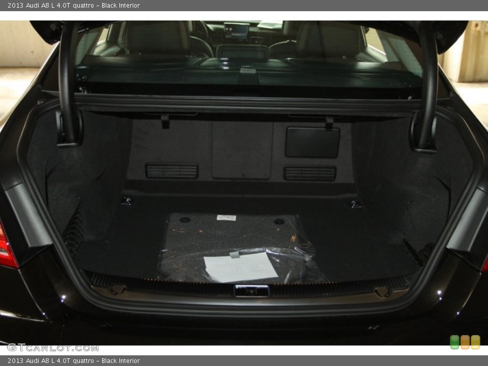 Black Interior Trunk for the 2013 Audi A8 L 4.0T quattro #72236560
