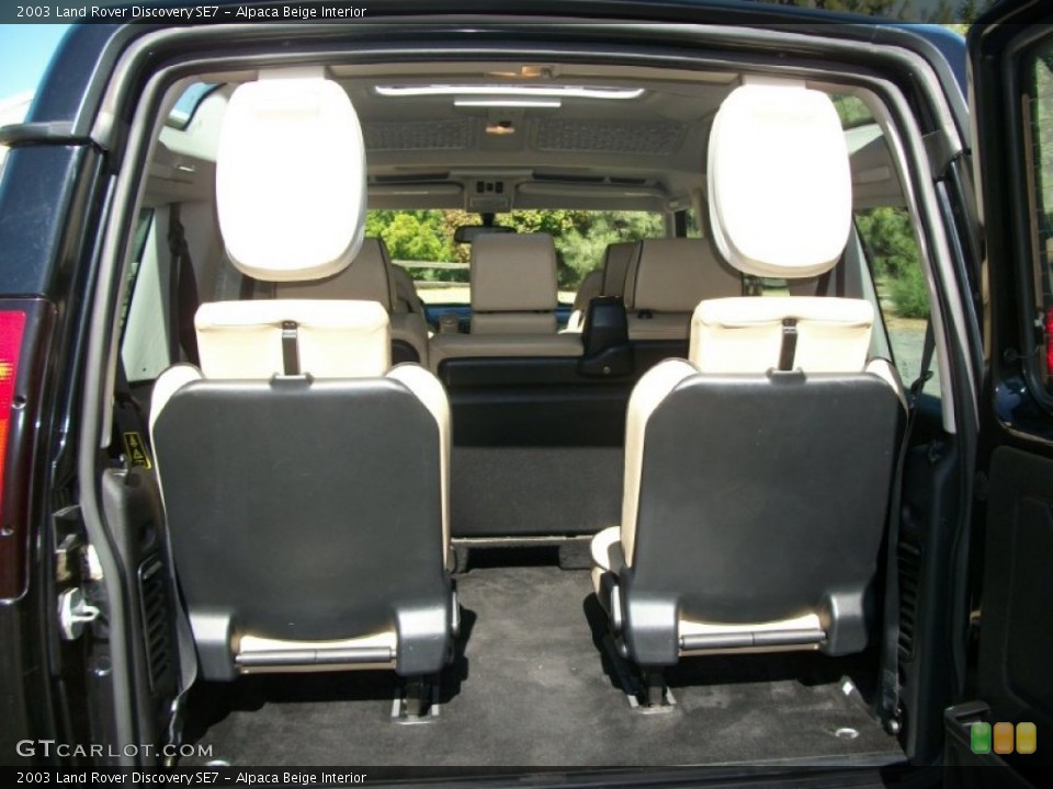 Alpaca Beige Interior Trunk for the 2003 Land Rover Discovery SE7 #72240719