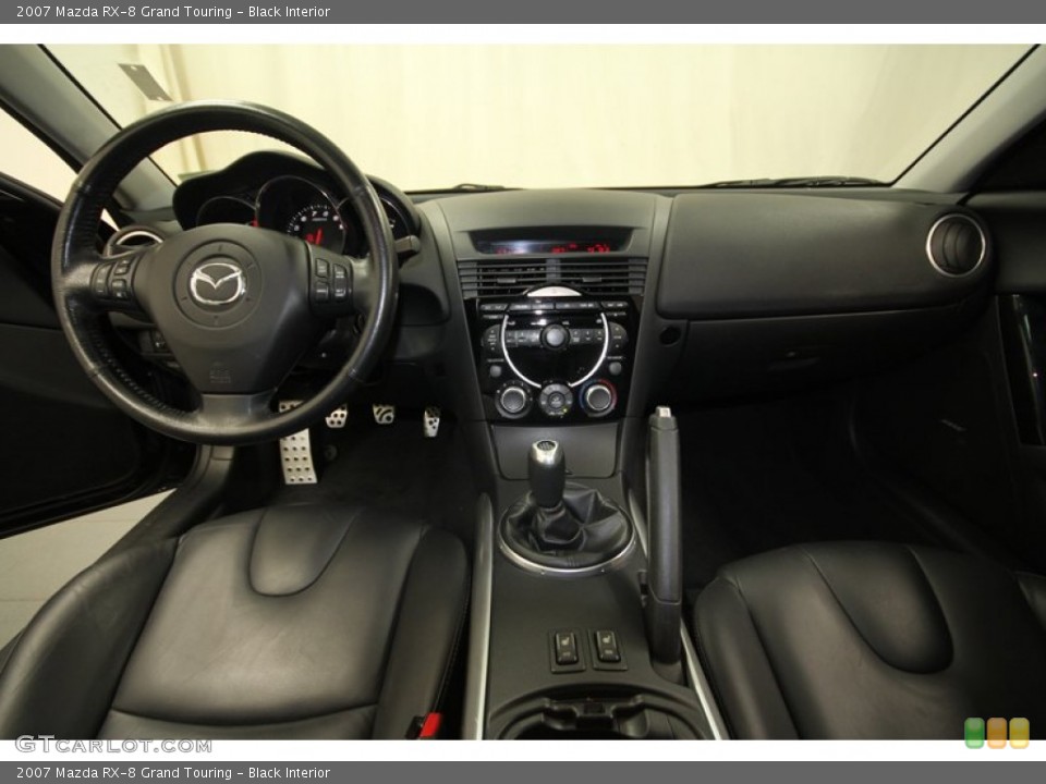 Black Interior Dashboard for the 2007 Mazda RX-8 Grand Touring #72242855