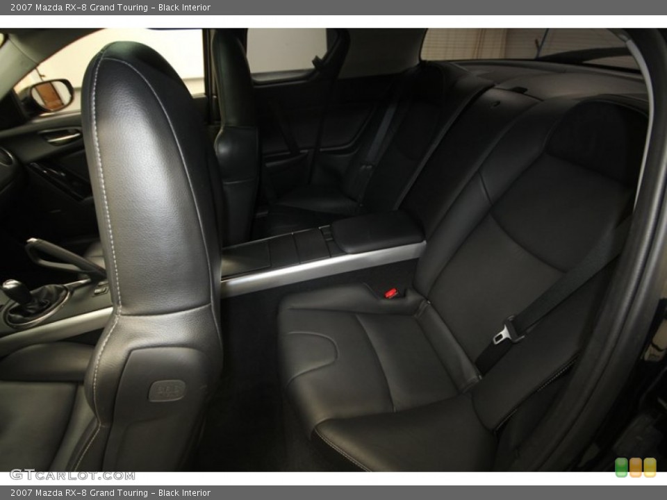 Black Interior Rear Seat for the 2007 Mazda RX-8 Grand Touring #72242951