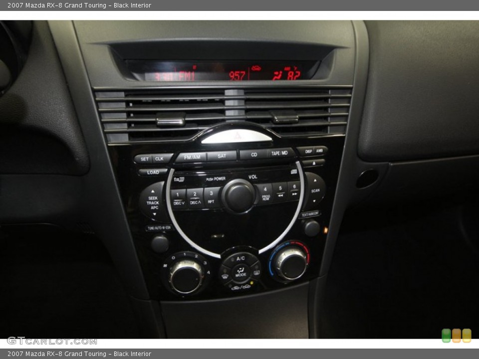 Black Interior Controls for the 2007 Mazda RX-8 Grand Touring #72243025