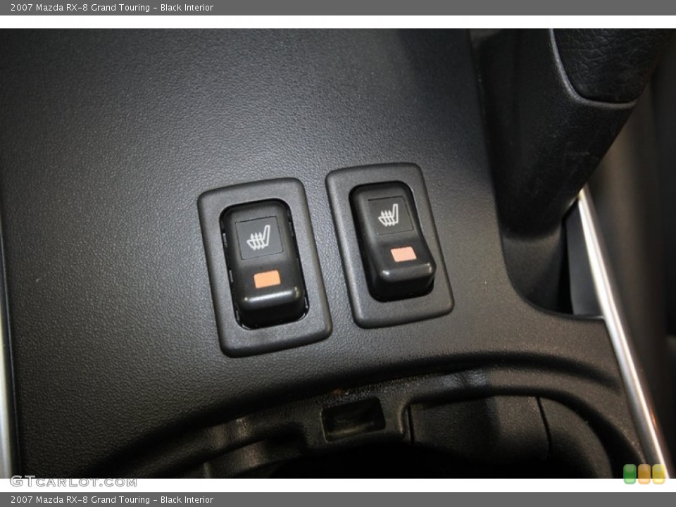 Black Interior Controls for the 2007 Mazda RX-8 Grand Touring #72243047