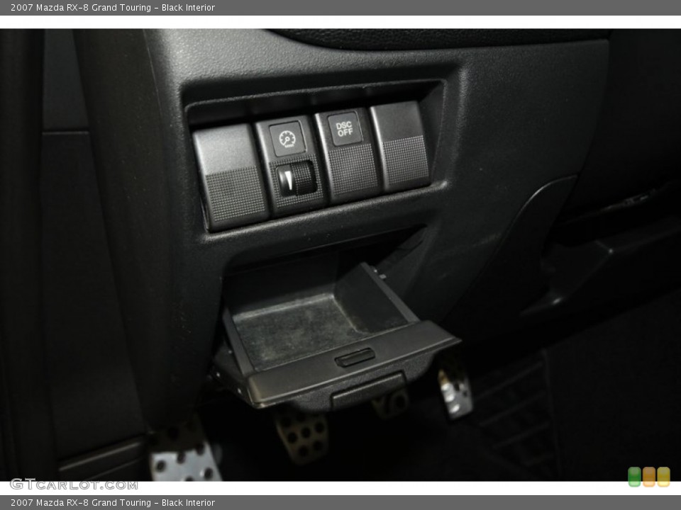 Black Interior Controls for the 2007 Mazda RX-8 Grand Touring #72243076
