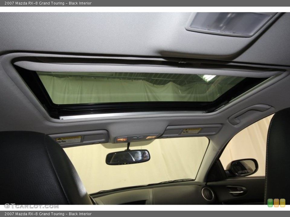 Black Interior Sunroof for the 2007 Mazda RX-8 Grand Touring #72243092