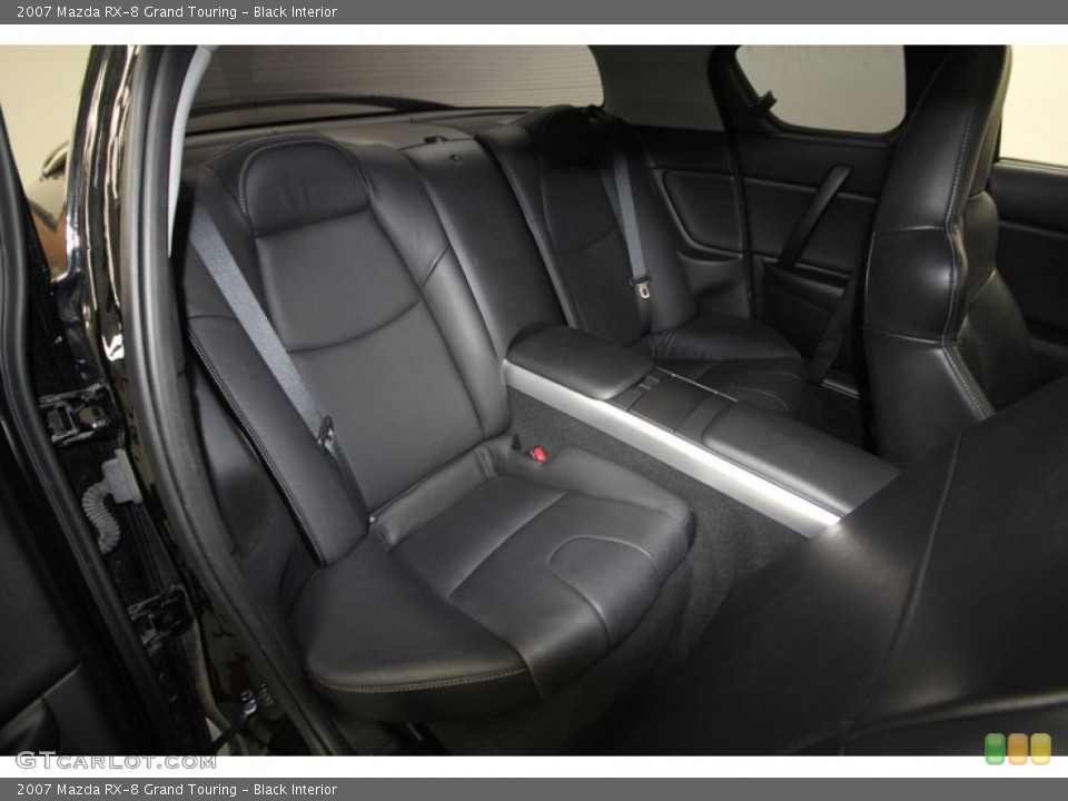 Black Interior Rear Seat for the 2007 Mazda RX-8 Grand Touring #72243107
